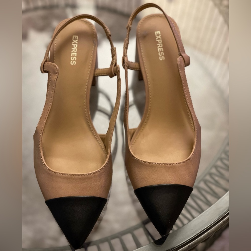 Express heeled mules